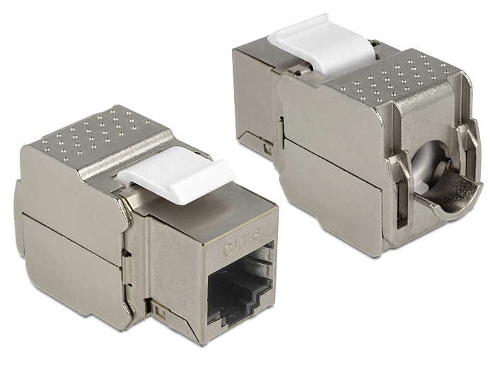 Delock 86154 - Silver - RJ45 - LSA - 37.8 mm - 16 mm - 21.9 mm - 86154
