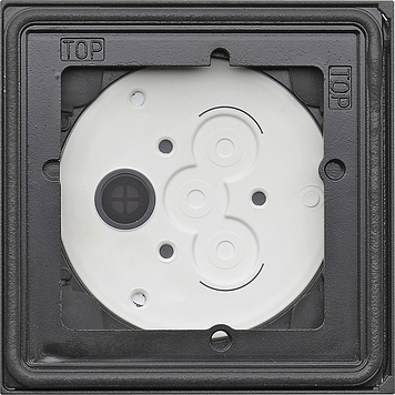 GIRA 5501910 - Boîtier de montage en saillie - Anthracite - GIRA - Métal - Surface - 106,5 mm