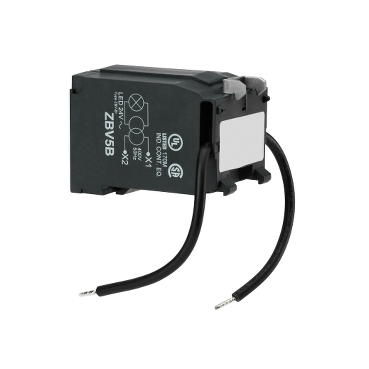 ZBV Schneider Electric - -25 - 70 °C - -40 - 70 °C - 90 g - 52 mm - 44 mm - 57 mm