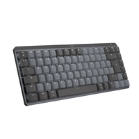 Logitech MX Mini Mac Mécanique QWERTY BT LED Graphite