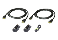 Kit de câbles clavier/vidéo/souris (KVM) ATEN 2L-7D02UHX5