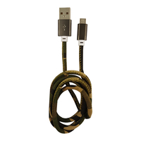 LC-C-USB-MICRO-1M-5 : câble USB-A vers micro-USB 1 m, camouflage