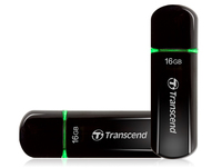 Transcend JetFlash 600 16GB USB 2.0 Memory - TS16GJF600