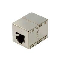 LogiLink NP0054 Connecteur réseau RJ45 - RJ45 - Gris