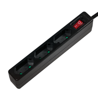 LogiLink LPS230B 1,5m 3 AC-uttag IP20 1mm² CE - LPS230B