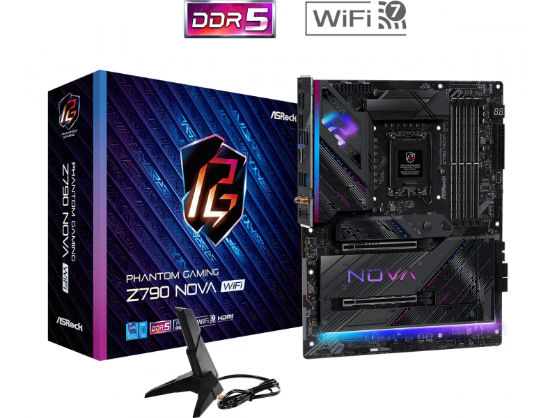 ASRock Phantom Gaming Z790 NOVA WiFi - 90-MXBMB0-A0UAYZ