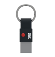 EMTEC USB 3.0 T100 32 Go - 32 Go - USB Type-A - 3.2 Gen 1 (3.1 Gen 1) - 100 Mo/s - Sans capuchon - Noir