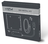 Kit d'installation SSD Crucial - Adaptateur d'espace de stockage