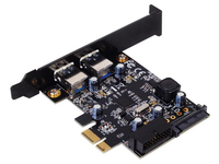 SilverStone EC04-E PCIe USB 3.2 Gen 1 Noir