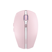 Cherry GENTIX BT - Ambidextrous - Optical - Bluetooth - 2000 DPI - Pink - JW-7500-19
