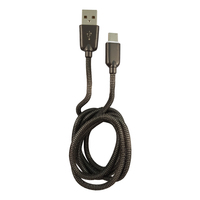 LC-C-USB-TYPEC-1M-6: 1m USB-A to USB-C Cable, Black