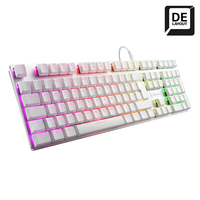Sharkoon PureWriter Kailh Blue DE RGB-tangentbord - 4044951034239