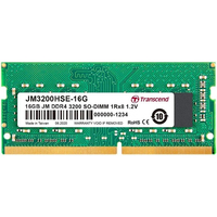 Transcend JetRam DDR4-3200 SO-DIMM 16GB - 16GB - JM3200HSE-16G