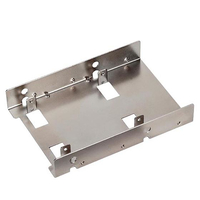 SilverStone SDP08 Panneau de support 3,5" 2,5" nickel