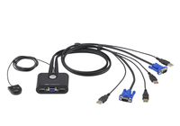 ATEN CS22U - Commutateur KVM - 2 ports KVM