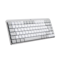 Logitech MX Mini Mac Mécanique QWERTY BT LED Blanc