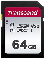 Transcend SDXC 300S 64GB 95MB/s Minneskort - TS64GSDC300S