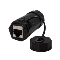 LogiLink NP0084 Connecteur RJ-45 Noir Cat6a STP