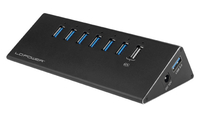 Hub USB : hub USB 3.2 Gen 1 à 4 ports en aluminium
