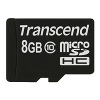 Transcend microSDHC 8GB Klass 10 90MB/s - TS8GUSDC10