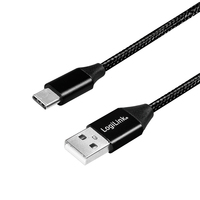 Câble LogiLink CU0139 0,3 m USB-A vers USB-C 2.0