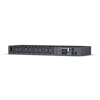 CyberPower Systems CyberPower PDU81004 - Mesure - Surveillance - Commuté - 1U - Noir - LCD - 8 prise(s) CA - Coupleur C13