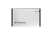 Transcend 2.5" SSD/HDD enclosure USB SATA III 6Gbit/s Silver - TS0GSJ25S3