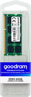 GoodRam 8GB DDR3 PC3-12800 SO-DIMM 1600 MHz - 204-pin SO-DIMM - GR1600S3V64L11/8G