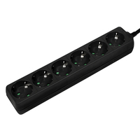 LogiLink LPS238B 1,5m 6 prises AC intérieur IP20 250V