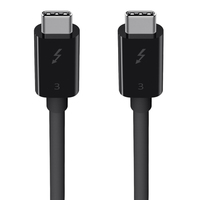 Belkin F2CD084bt0.8MBK USB-C vers USB-C 0.8m 40Gbit/s - Noir