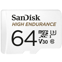 SanDisk MicroSD haute endurance 64 Go