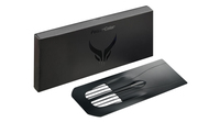 PowerColor SBP-790001, Plaque arrière, Plastique, Noir