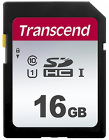 Carte mémoire Transcend SDHC 300S 16 Go 95 Mo/s