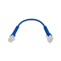 UbiQuiti Ethernet Patch Cable 0.1 MTR BLUE