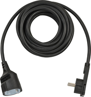 Brennenstuhl H05VV-F3G1,5 Rallonge 5m 1 prise IP20 noir