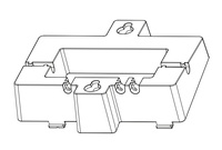 Kit de fixation murale Grandstream pour la série GRP2600