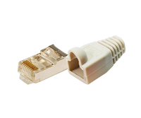 LogiLink MP0011 100pc CAT5e RJ-45 Connectors Gold-Plated - MP0011