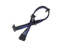 Câble Molex SilverStone PP07-BTSBA 0,3 m Bleu/Noir