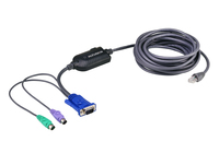 Câble adaptateur KVM ATEN KA7920 PS/2 (module CPU)