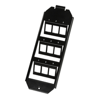 LogiLink NK4061 Plaque murale Keystone 1 port noir