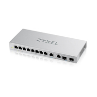 ZyXEL XGS1010-12 v2 12-Port Gigabit Ohanterad Switch - Enhet - 1 Gbps - XGS1010-12-ZZ0102F