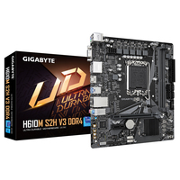 Carte mère Gigabyte Intel 1700 H610M S2H V3 DDR4 - Socket Intel 1700 (Core i) - Micro/Mini/Flex-ATX