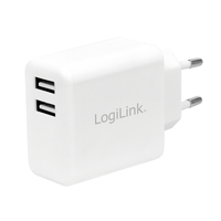 LogiLink PA0210W Indoor AC Adapter 5V 2,4A Vit - PA0210W