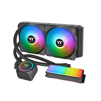 Thermaltake Floe RC240 - 28,2 dB - 4 broches - 3 200 tr/min - 2 ventilateurs