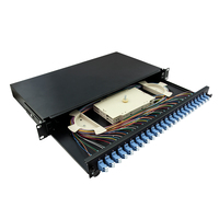 LogiLink F24LC2B 1U Panneau fibre LC 19" 480 mm