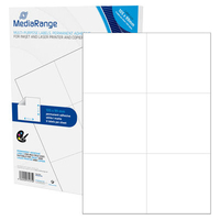 MediaRange MRINK144 Feuille d'étiquettes