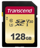 Carte mémoire Transcend SDXC 500S 128GB UHS-I 95MB/s
