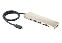 ATEN UH3239 - Mini station d'accueil - USB-C 3.2 Gen 1 / Thunderbolt 3