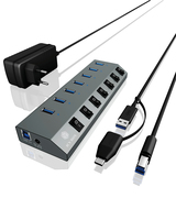 ICY BOX Hub USB 3.0 IB-HUB1701-C3