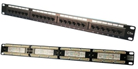 LogiLink CAT5e Patch Panel RJ-45 Black